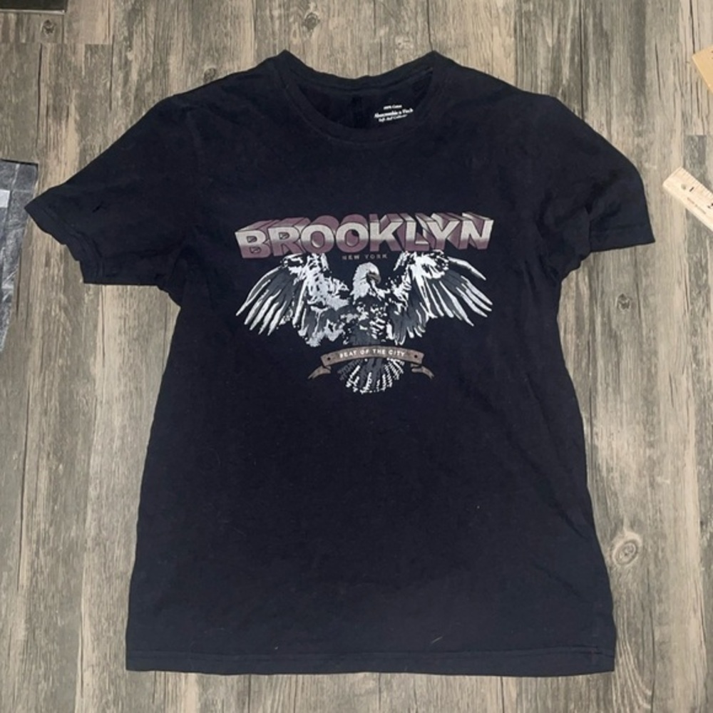 Unisex XS  Abercrombie & Fitch Soft A&F Collection Brooklyn NY Graphic T Shirt